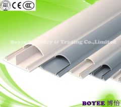 Grey Color PVC Grooved Wiring Cable Slotted Duct OEM OEM Origin China Shape Square Material PVC Trademark N/M Hole With - Image 3