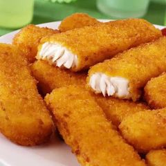 Frozen breaded kirimi cut fish - Image 1
