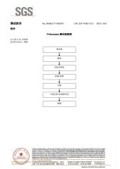 SGS test report certificate from Chuangda Plastic Industry Co., Limited