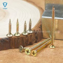 TSR/Tsingri Yellow Zinc Plated Type TN Cross Recessed Trumpet Head Drywall Screws Chipboard Screws - Suzhou Tsingri Fasteners Co., Ltd.
