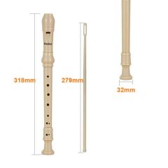 Foska Kids Musical Recorder Flute for Fun Learning ODM Welcome OEM Welcome MOQ 1 Carton Material ABS Length 33.1cm Holes 8 - Image 2