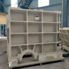High Strength Steel Casting Jaw Crusher Part - Industrial Crusher Frame - Shandong Juhengyuan Machinery Casting Co., Ltd.