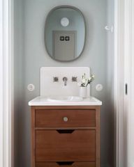 Designer Wooden Bathroom Vanities Style Modern Warranty 2 Year Size customised Item Code AURA0135 Delivery Time 7 days Material Hdhmr, - Image 10