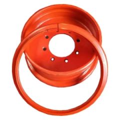 China Wheels Manufacturer 6 8 Holes 2 Pieces Split Wheel Rim for Forklift - Yantai Wonray Rubber Tire Co., Ltd.