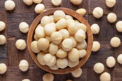 Macadamia nuts Origin National Texture Crunchy Form Roasted, Whole Taste Profile Sweet, Buttery, And Smooth Degree of Processing Raw, Salted, Seasoned - Image 1