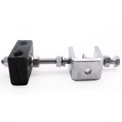 Down Lead Clamp for Tower Origin China Model NO. TGY-T HS Code 76109090 Trademark POWTECH Transport Package Wooden Case Production Capacity - Image 3