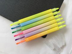 Hl-1 2 in 1 Double Ended Highlighter - Qingdao Kingsure Stationery Co., Ltd