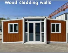 Beautiful Design Customized Wood-Grain High-End Prefab Expandable Home Villa - Image 6