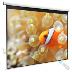 200 Inch Electric Projection Screen / Motorized Screen - Image 2