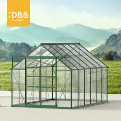 High Quality Greenhouse Anti Hail Protection Resin Frame Agricultural Plastic Greenhouse - Image 2