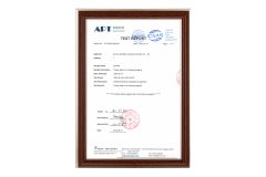 Our certificate certificate from Xuzhou Dingfeng Hardware Products Co., Ltd.