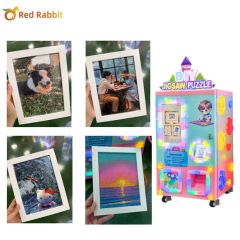 Exclusive New Fully Automatic DIY Puzzle Photo Machine Self-Service Vending - Image 4