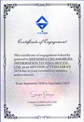 Our certificates certificate from Chuanghejia Technology (Huizhou) Co., Ltd.
