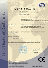CE of QYZ-2 certificate from Qingdao Haolida Automotive Equipment Manufacturing Co., Ltd.