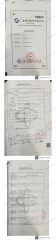 Certification for Safe Transport of Chemical Goods certificate of Hangzhou Codewel New Material Co., Ltd. – certificate photo, supplier certificates section