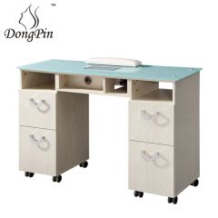 Nail Desk and Chair Set Combination Vacuum Cleaner Manicure Table Nail Table Desk - Image 1
