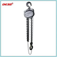 V Type Lifting Equipment Steel Chain Block / Hoist with Hook - Chongqing Deso Lifting Co., Ltd.