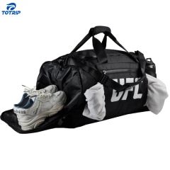 Custom Ufc Martial Arts Sport Designer Gym Duffel Bag MOQ. 500 PCS Origin China Style Unisex HS Code 420292 OEM&ODM Welcome - Quanzhou Chally Sport Goods Co., Ltd.