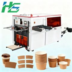 High Pressure Automatic Roll Die Cutting Machine for Disposable Paper Pizza Boxes - Image 1
