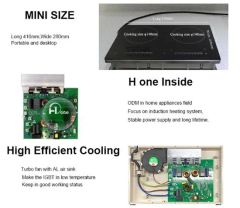 Induction Hob Fast Heating Induction Cooker Color Black Origin China Voltage (V) 220 Trademark H-One Warranty 3 Years Brand Name - Image 6