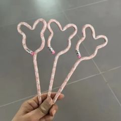 Stationery Writing Instruments Kids Favorite Fun Pencil Shape Rabbit Bunny Ears Pencils - Image 6