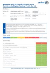 BSCI-1 certificate from QINGDAO ROADZEAL TEXTILE CO., LTD.