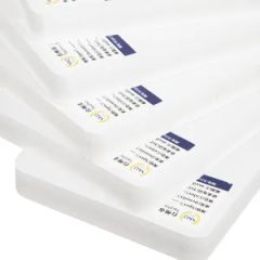Sankeqi Plain White PVC Flat Sheets for Bathroom Thickness 3mm Trademark SanKeQi Density 0.55g/cm3 HS Code 3921129000 Certificate ISO9001 - Image 1