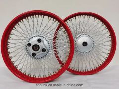 Motorcycle /Motorcycle Cg125 150 Motorcycle Front Wheel Spoke Rim Drum Brake 1.4*18 Inch - Image 3