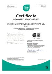 OEKO certificate from Foshan Chun Wa Technology Co., Ltd