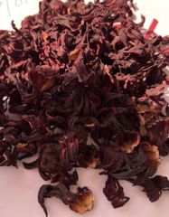 Premium Egyptian Organic Hibiscus Flowers (Dried Botanical Spec) - Image 1