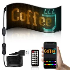 Personalize Your Drive: Super Bright Car Rear Matrix Pixel LED Display - Image 2