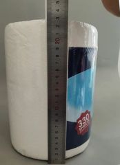 Virgin Wood Pulp Natural White Kitchen Paper Disposable Paper Towels Maxi Roll - Image 2