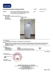 RoHS certificate from Suzhou Coresun Refrigeration Technology Co., Ltd.