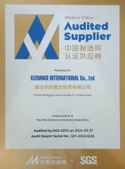 SGS certificate from Elegance International Co., Ltd