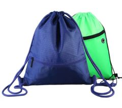 Promotional Drawstring Backpack Customize Polyester Drawstring Gift Bag - Image 3
