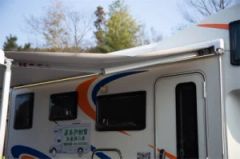Waterproof Retractable Canvas Car Side Awnings RV Awnings for Outdoor Camping - Nanjing Aplus Machinery Equipment Co., Ltd