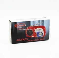 Portable Radio Multiband Mini Pocket World Receiver MP3 Player Digital Clock Radio - Image 6