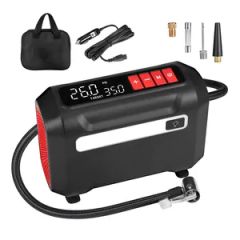 Outdoor Travel Digital Display Portable Air Compressor Tire Inflator - Image 1