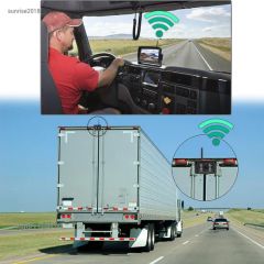 7inch Standalone Car Rear View LCD Monitor with Digital Screen 24V for Big Vehicles - Image 6
