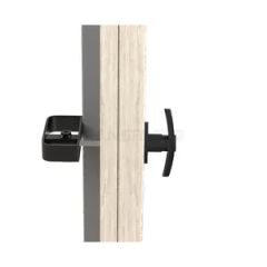 T Handle Lock Shed Door Latch Lock Kit - Image 5