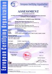 ce of forklift certificate from Weihai Titan Heavy Machinery Co., Ltd.