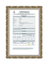 Family Dollar certificate from Xiamen Years Trading Co., LTD.