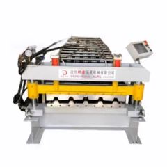 Ibr Trapezoid 840 Roofing Sheets Metal Panel Roll Forming Machine - Image 1