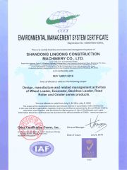 ISO Certificate certificate of Shandong Lingong Construction Machinery Co., Ltd – certificate photo, supplier certificates section