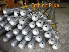 Gi Earthing Pipe, 50 Micron, Capacity: 100 Capacity 100 Usage/Application earthing Coating Thickness 50 micron Country of Origin Made in - Sahajanand  Engineering Company