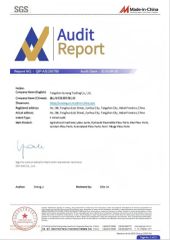 AUDIT certificate from Tangshan Xunong Trading Co., Ltd.