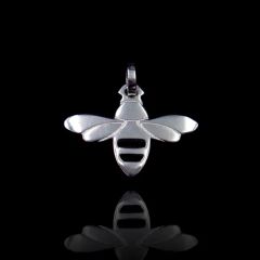 Two Stars Shape Silver Pendant Jewelry Dancing Non Fixed Pendant - Image 5