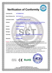 CE& RoHS Verified certificate from Foshan Kingwell Industry Co., Ltd.
