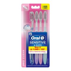 Professional Oral-B Manual Soft Toothbrush Designed For Daily Dental Hygiene With Gentle Cleaning And Easy Handling - Image 5