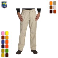 Industrial Mens Elastic Work Cargo Pants Color Blue Fabric Twill Gender Unisex Structure Baggy Size Custom Size Accessories - Image 3